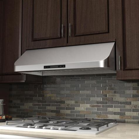 stainless steel range hood under cabinet 42 inch|range hood insert 42 inch.